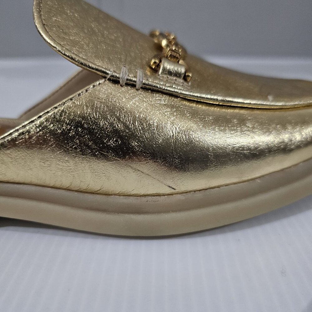Sam Edelman Gold Mules - Picture 4 of 13